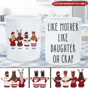 Like Mother Like Daughter - Personalized Mug - Gift For Mother - Gift For Daughter