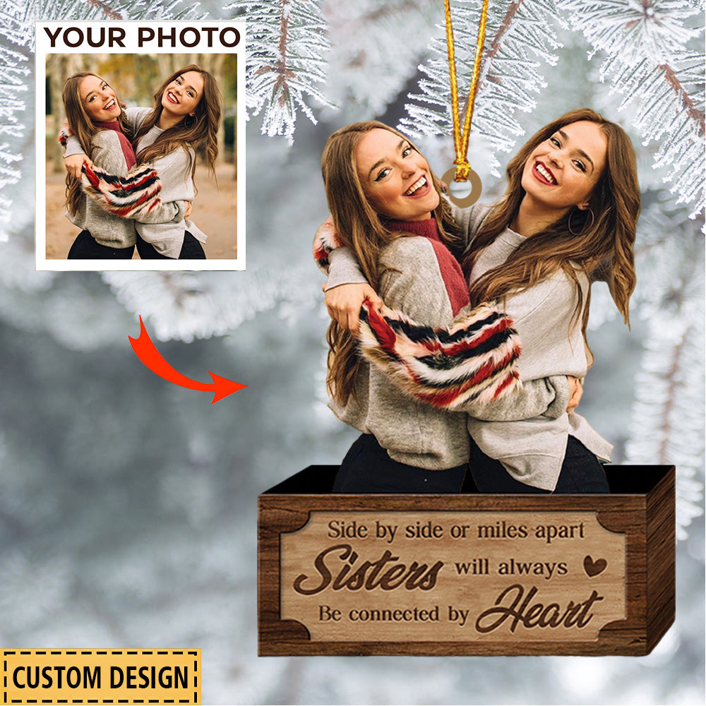 Personalized Sisters/Twins/Sibling Christmas Ornament-Gift For Your Beloved Ones