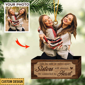 Personalized Sisters/Twins/Sibling Christmas Ornament-Gift For Your Beloved Ones