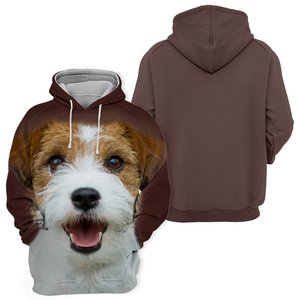 Unisex 3D Graphic Hoodies Animals Dogs Jack Russell Terrier Portrait
