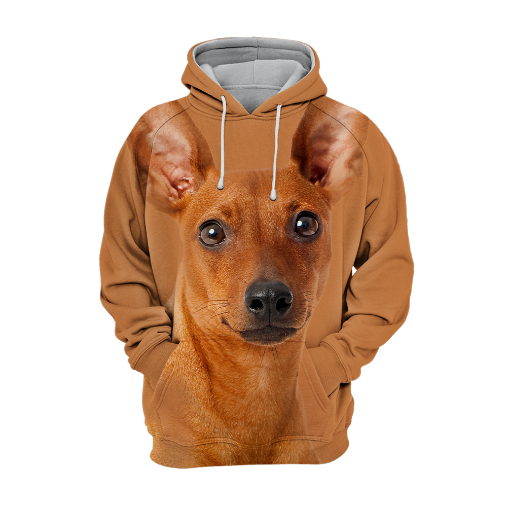Unisex 3D Graphic Hoodies Animals Dogs Pinscher