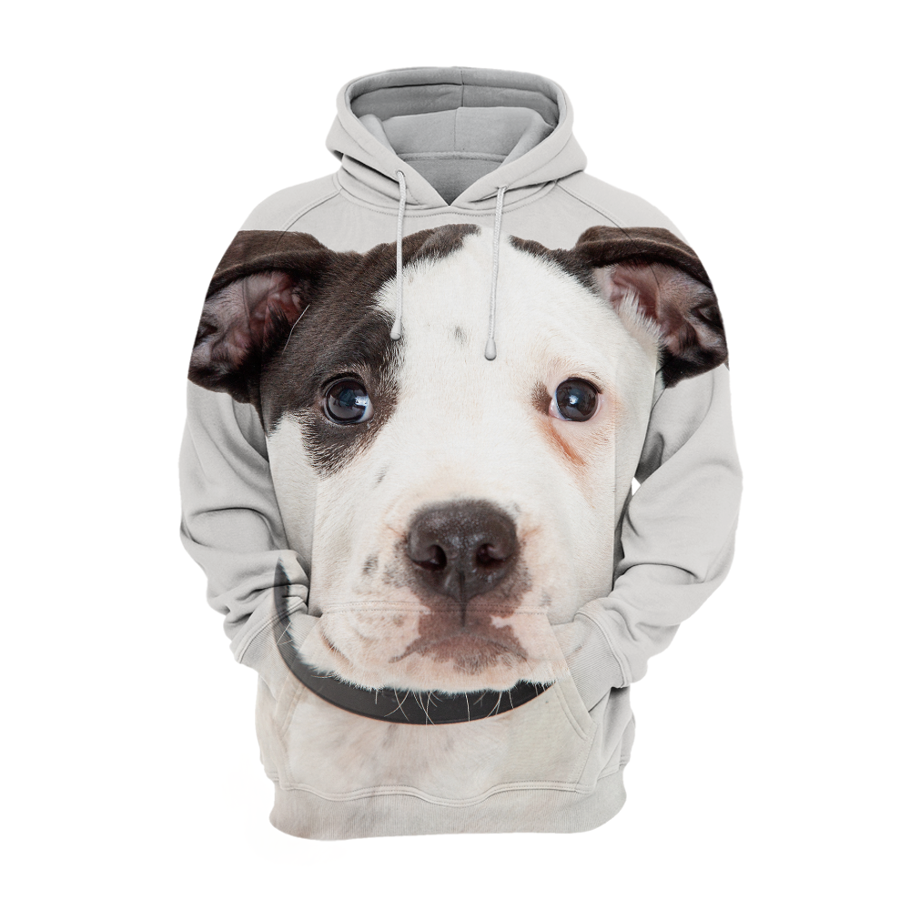 Unisex 3D Graphic Hoodies Animals Dogs Pit Bull Terrier Puppy