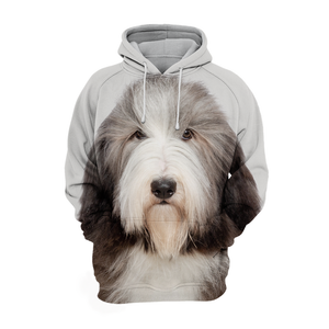 Unisex 3D Graphic Hoodies Animals Dogs Bearded Collie Dog