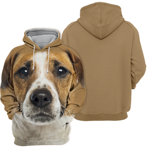 Unisex 3D Graphic Hoodies Animals Dogs Jack Russell Terrier
