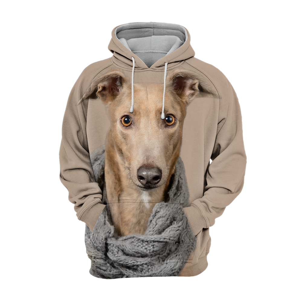 Unisex 3D Graphic Hoodies Animals Dogs Greyhound Stunning