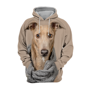 Unisex 3D Graphic Hoodies Animals Dogs Greyhound Stunning