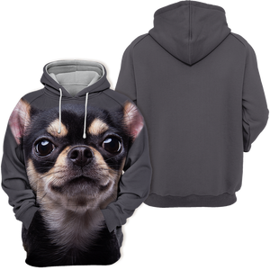 Unisex 3D Graphic Hoodies Animals Dogs Chihuahua Funny
