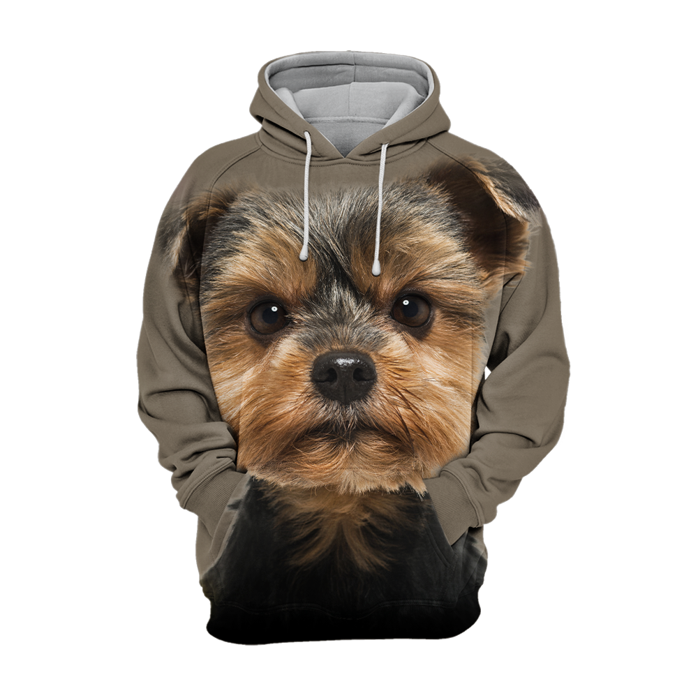 Unisex 3D Graphic Hoodies Animals Dogs Yorkshire Terrier Torkie Lovely