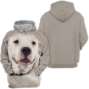 Unisex 3D Graphic Hoodies Animals Dogs Argentinian