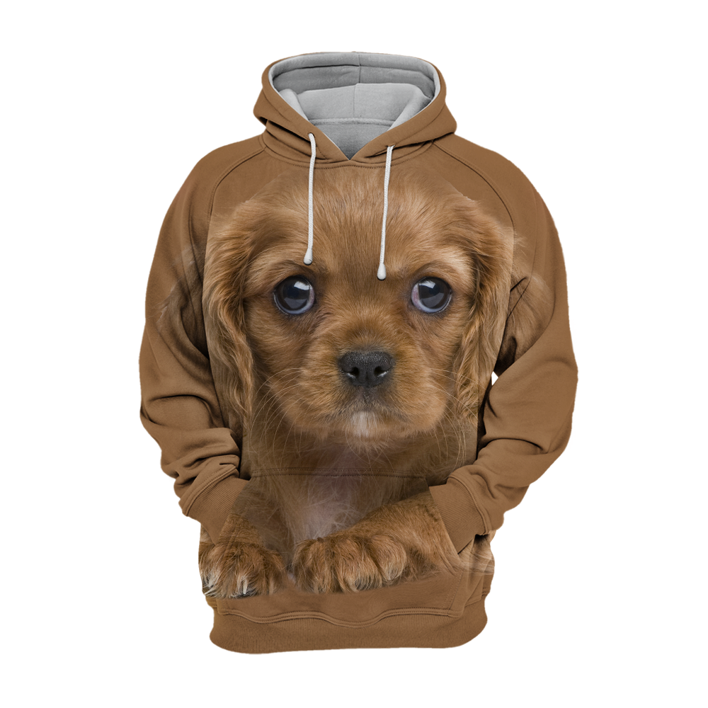Unisex 3D Graphic Hoodies Animals Dogs Cavalier King Charles Adorable