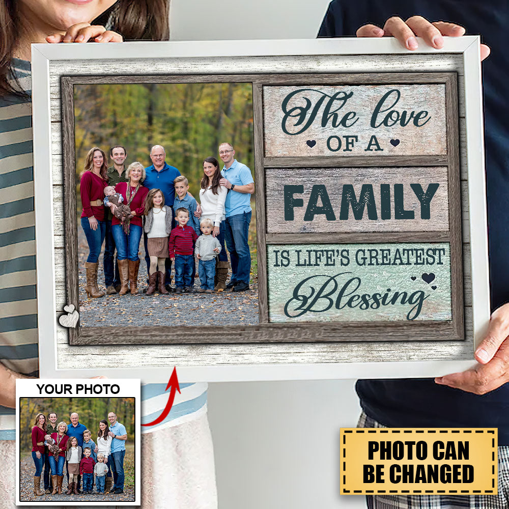 The Love Of A Family, Personalized Poster, Gift For Family