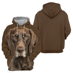 Unisex 3D Graphic Hoodies Animals Dogs German Shorthaired Pointer