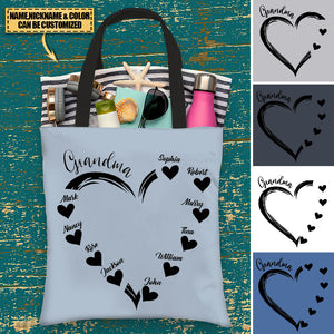 Grandma and Grandkids, Best Gifts For Mother's Day Tote Bag