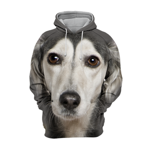 Unisex 3D Graphic Hoodies Animals Dogs Saluki Dog