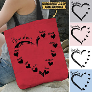 Grandma and Grandkids, Best Gifts For Mother's Day Tote Bag