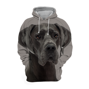 Unisex 3D Graphic Hoodies Animals Dogs Great Dane