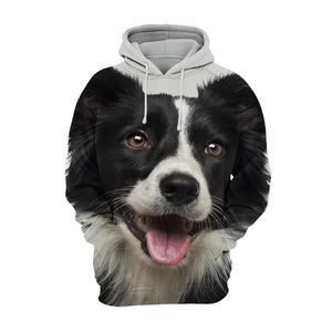 Unisex 3D Graphic Hoodies Animals Dogs Border Collie