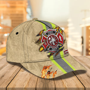 Personalized Firefighter Unisex Cap