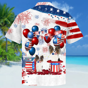 Papillion Independence Day Hawaiian Shirt