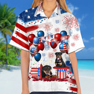 Rottweiler Independence Day Hawaiian Shirt
