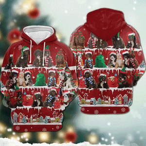 Sproodle - Snow Christmas - 3D Hoodie