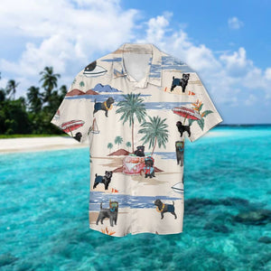 Affenpinscher Summer Beach Hawaiian Shirt