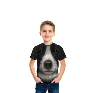 Border Collie T-Shirt- Adult&Kids Unisex T-Shirt