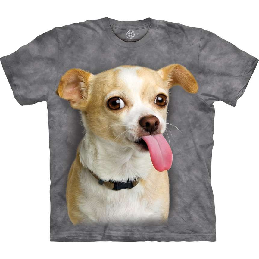 Chihuahua Tongue T-Shirt- Adult&Kids Unisex T-Shirt