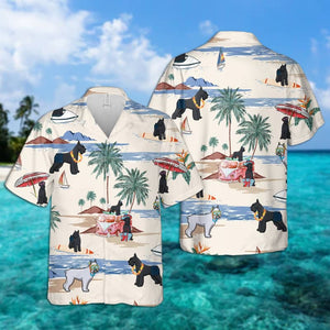 Giant Schnauzer Summer Beach Hawaiian Shirt