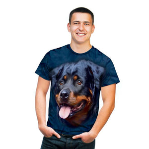 Goofy Rottie T-Shirt- Adult&Kids Unisex T-Shirt