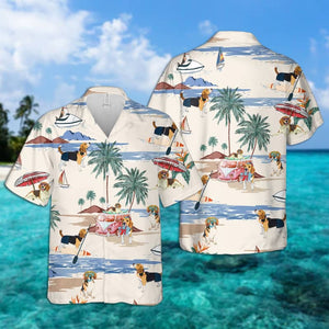 Harrier Summer Beach Hawaiian Shirt