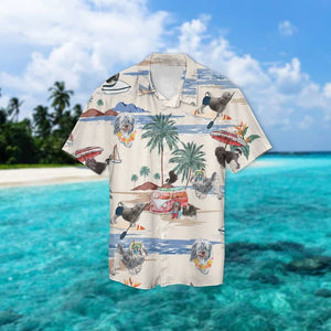 Lowchen Summer Beach Hawaiian Shirt