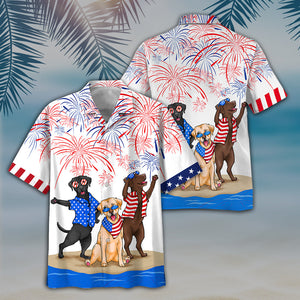 Familleus - Labrador Hawaiian Shirts - Independence Day Is Coming 0309