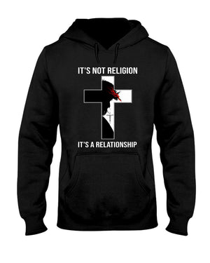 IT'S NOT RELIGION Hooded Sweatshirt