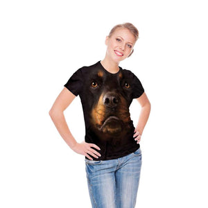 Rottweiler T-Shirt- Adult&Kids Unisex T-Shirt