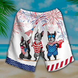 Familleus - French Bulldog Hawaiian Shirt - Independence Day Is Coming