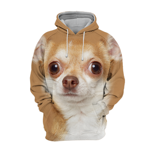 Unisex 3D Graphic Hoodies Animals Dogs Chihuahua Cute