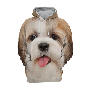 Unisex 3D Graphic Hoodies Animals Dogs Shih Tzu Dog Puppy