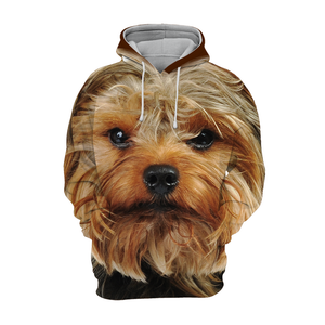 Unisex 3D Graphic Hoodies Animals Dogs Yorkshire Terrier Yorkie Cute